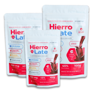 Empaque hierrolate - Producto rico en hierro